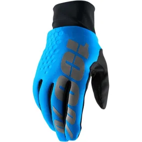 100% Hydromatic Brisker Gloves - Blue