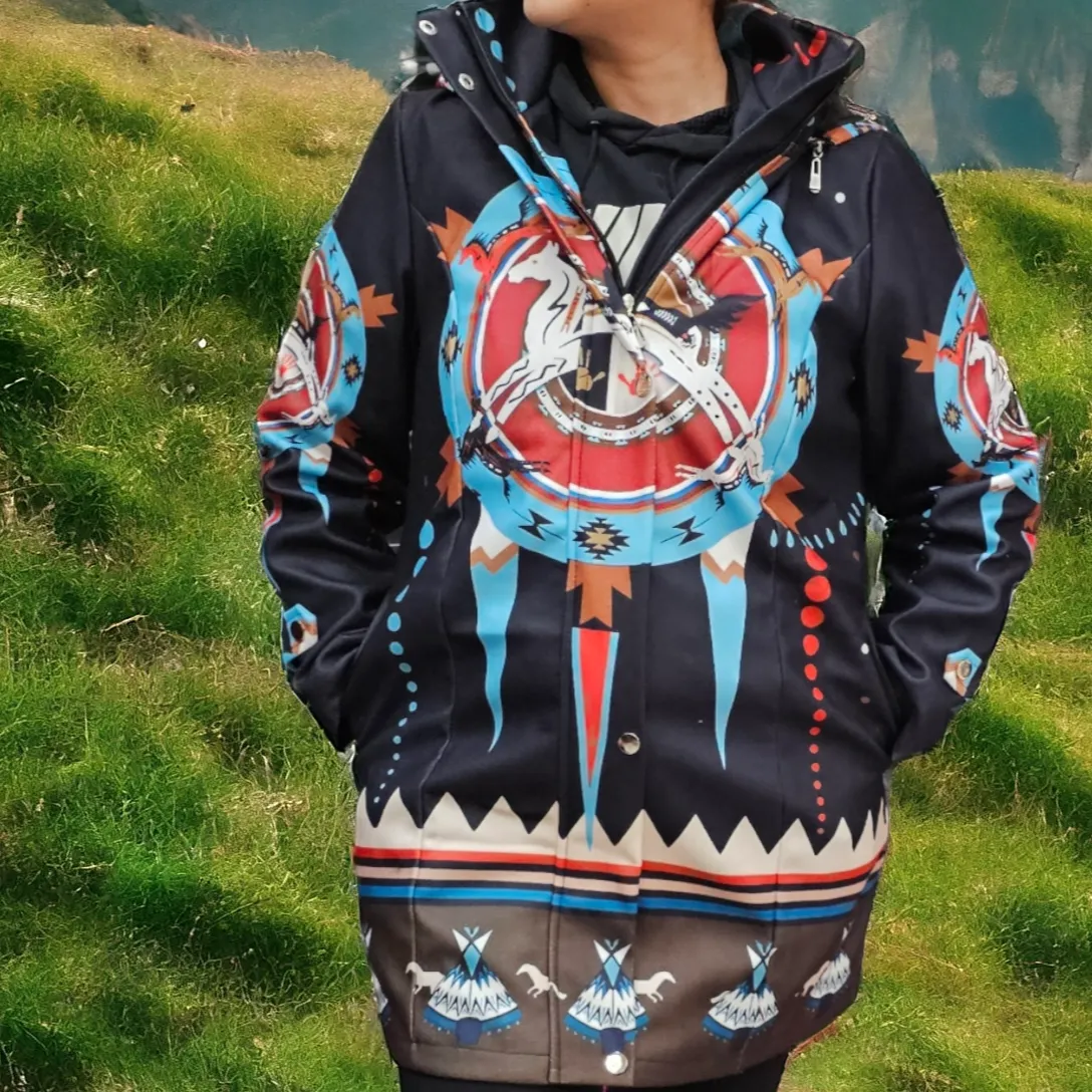 3/4-length Native coat (Horse)