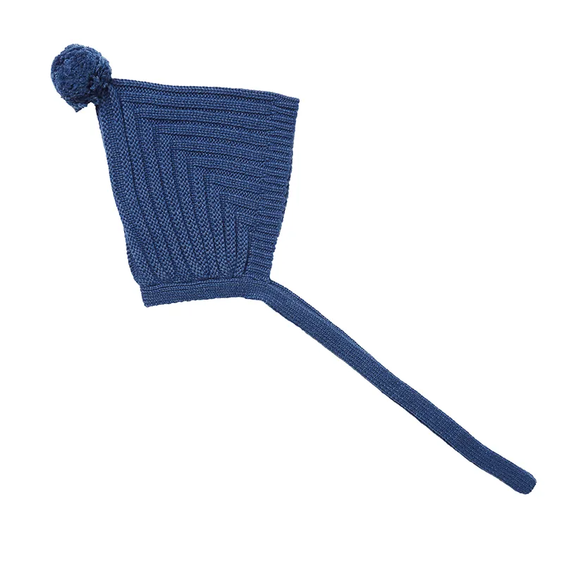 Acorn Fawne Beanie - Ocean Blue