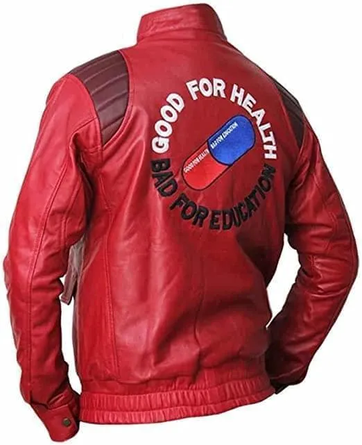 Akira Kaneda Red Leather Jacket