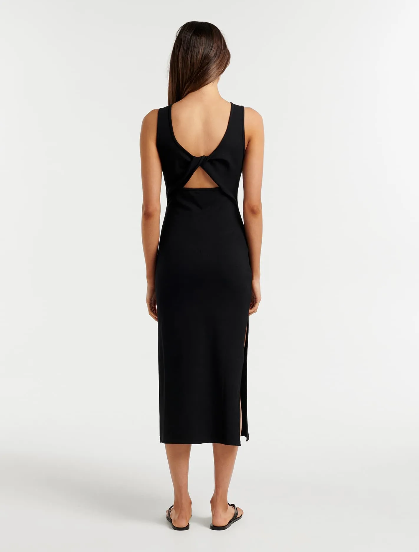 Alister Twist Back Midi Dress