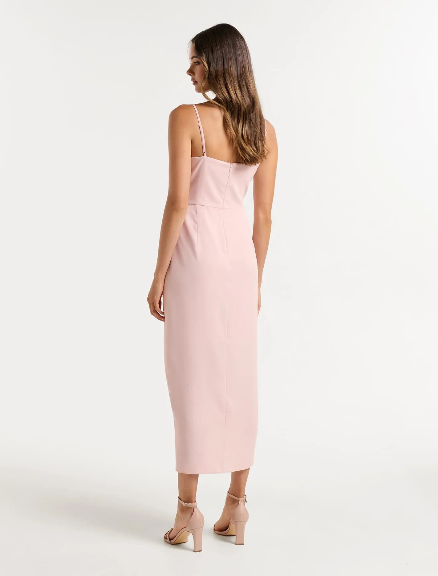 Amanda Drape Midi Dress