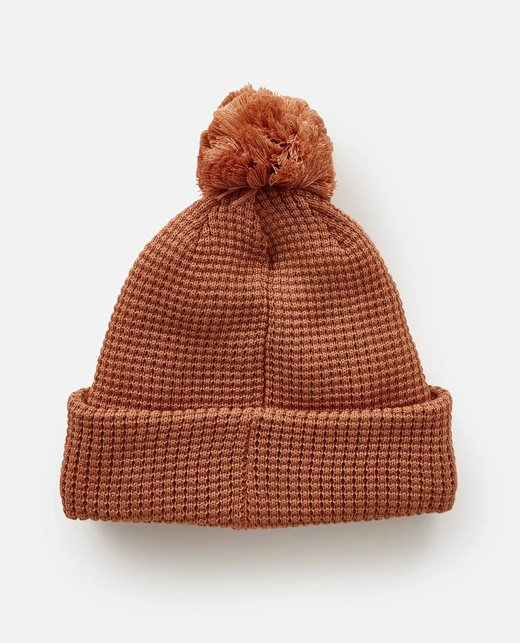 Anoeta Regular Pom Pom Beanie - Light Brown