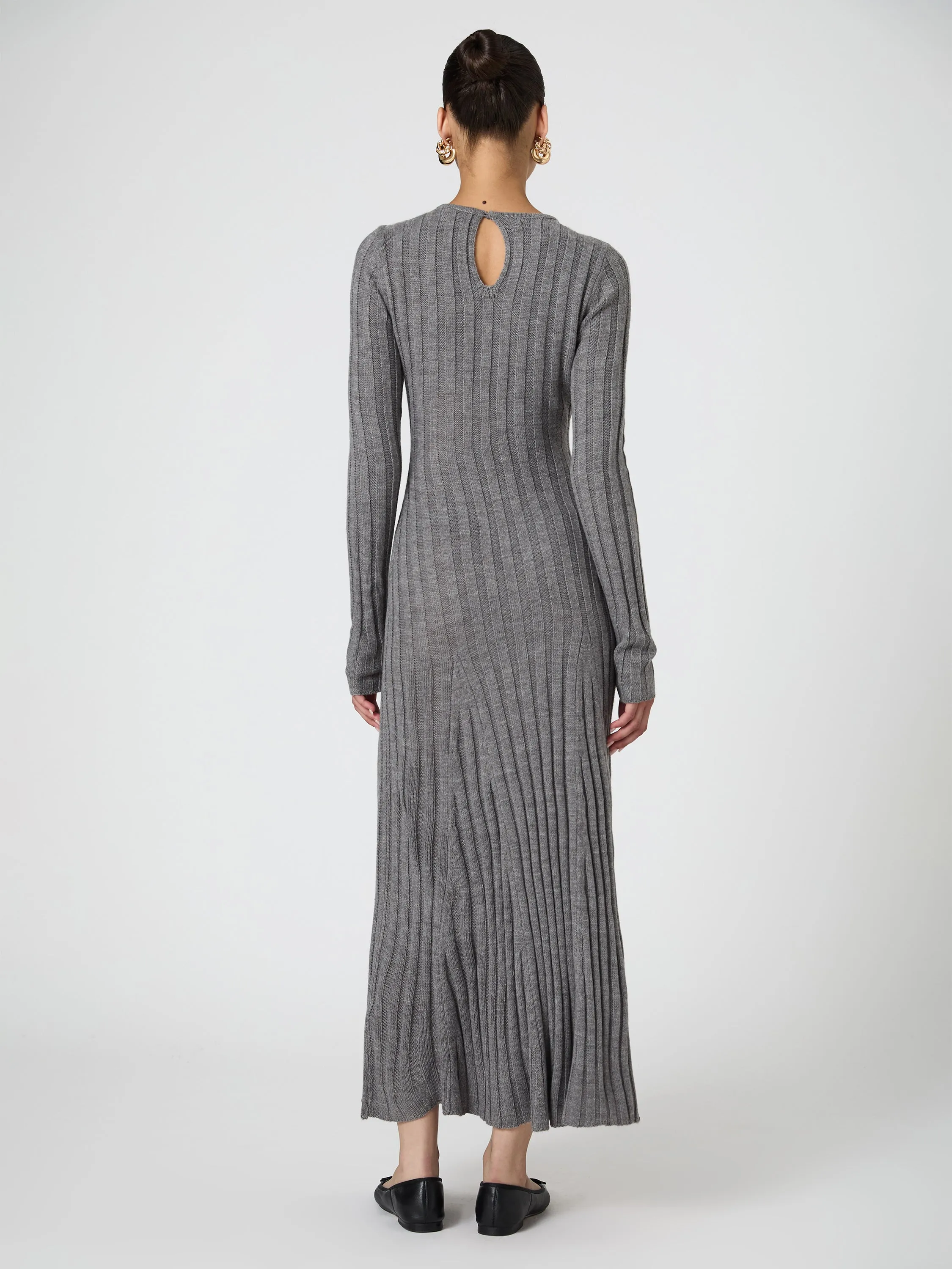 Babysoft Long Sleeve Midi Dress