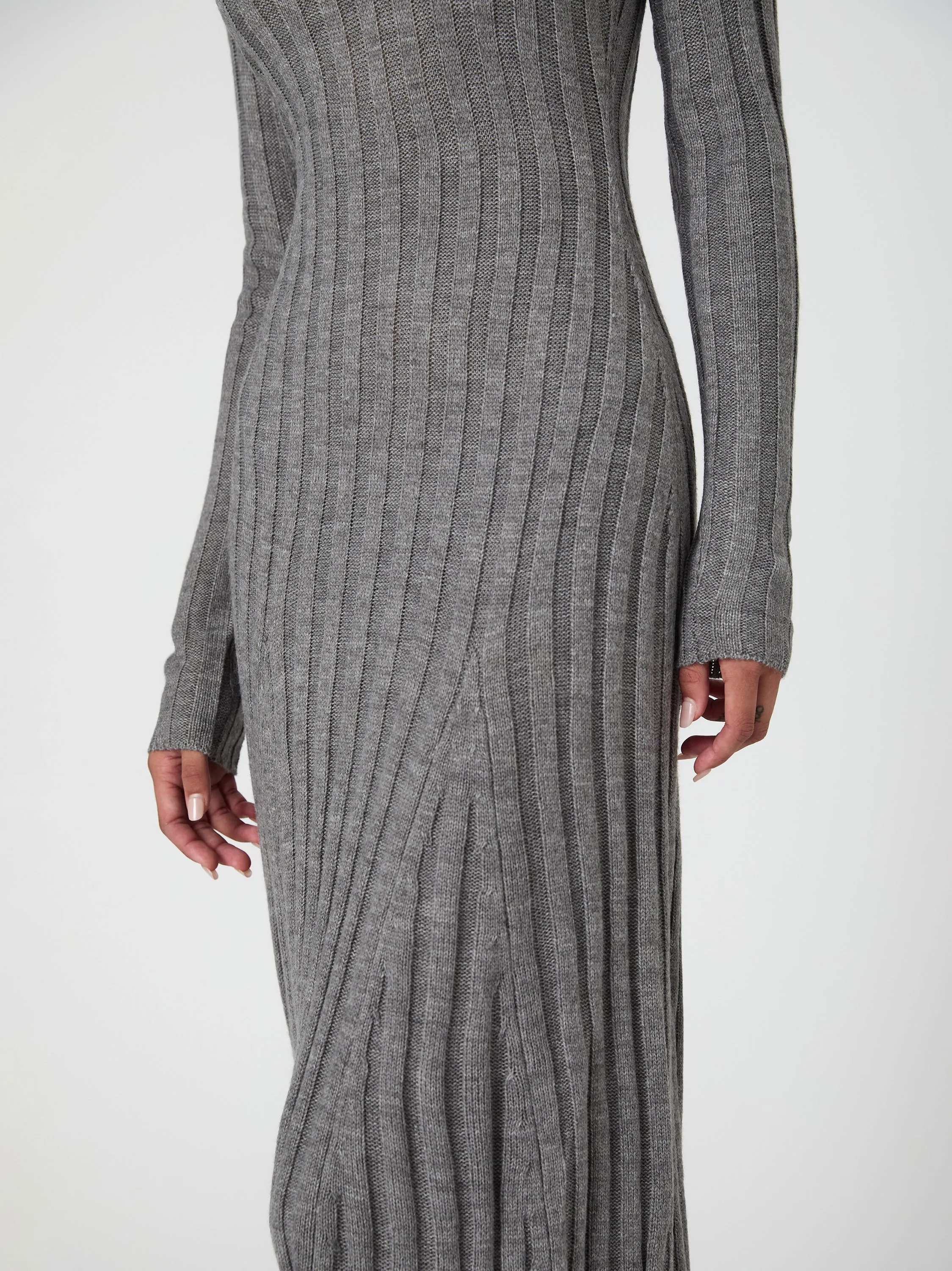 Babysoft Long Sleeve Midi Dress