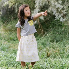 Bamboo Modern Tee in Stone