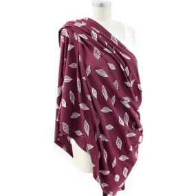 Bebe Au Lait Plum Jersey Nursing Scarf