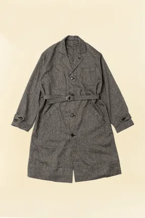 Belafonte Ragtime Cotton / Linen G-Coat - Smoky Salt 'N' Pepper