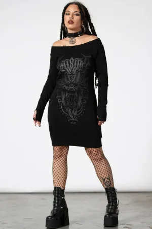 Bellow Bardot Sweater Dress