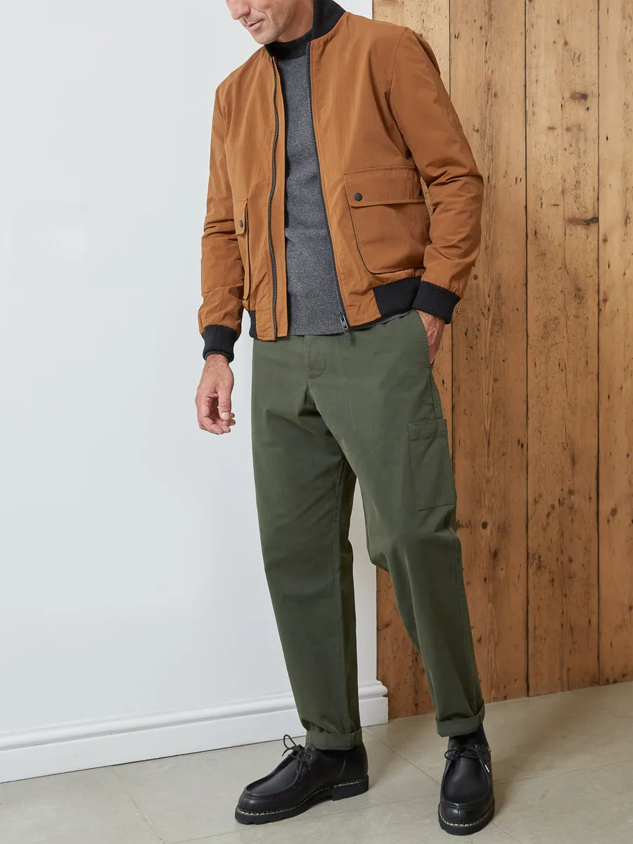 Bermondsey Bomber Jacket Pino Ochre