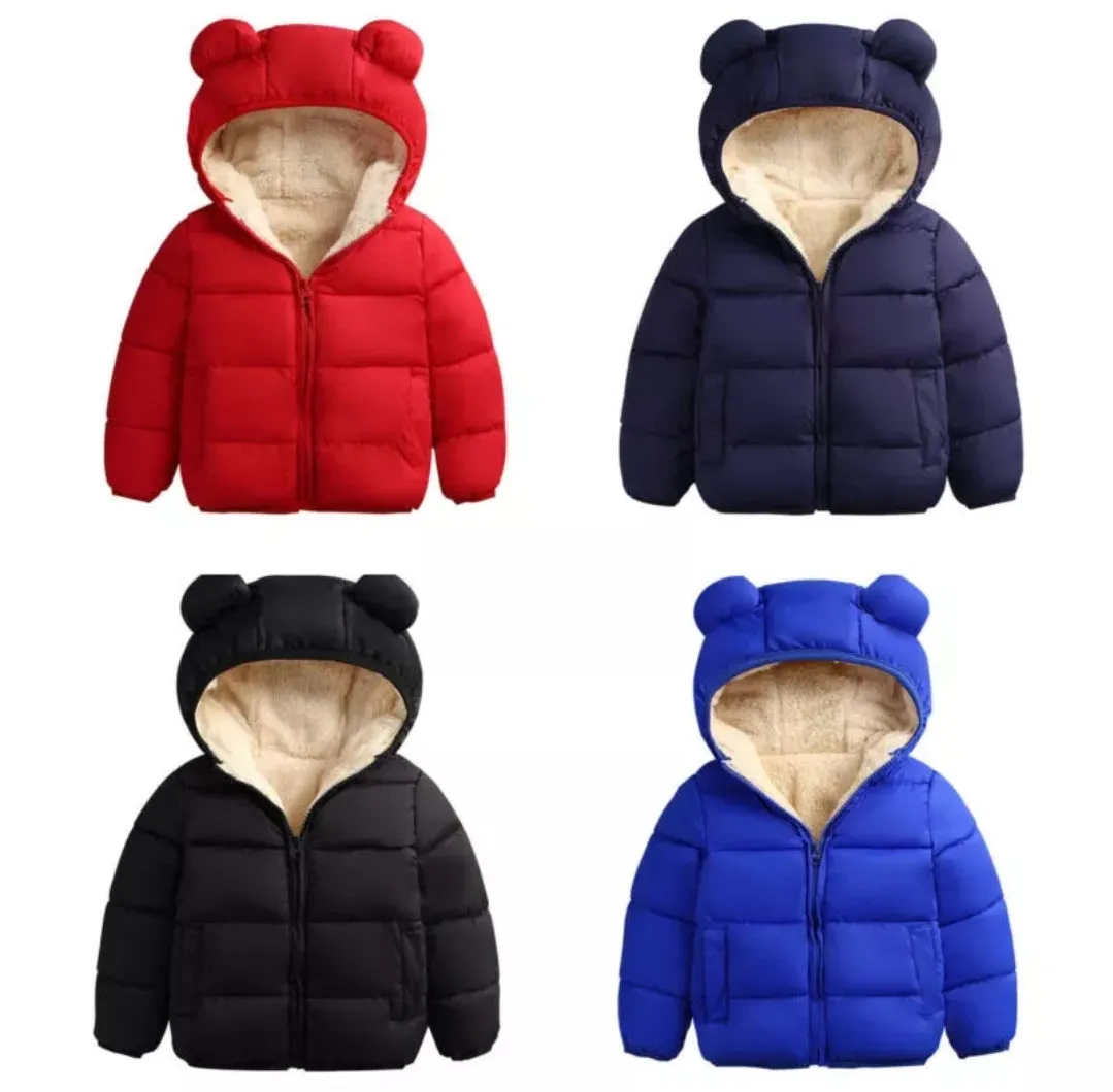 Blue Puffer Jacket #1000937