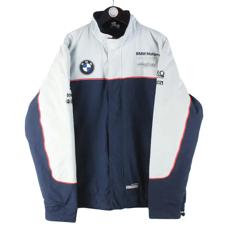 Blue/White BMW F1 Vintage Racing Jacket