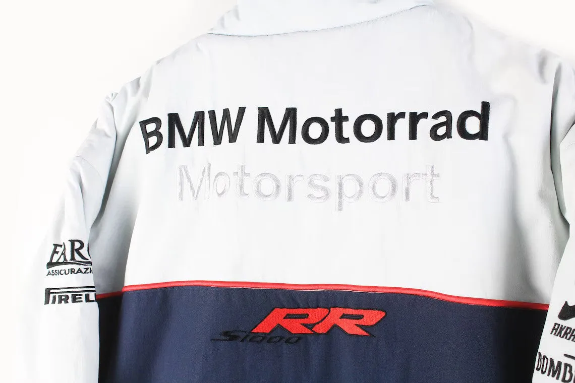 Blue/White BMW F1 Vintage Racing Jacket