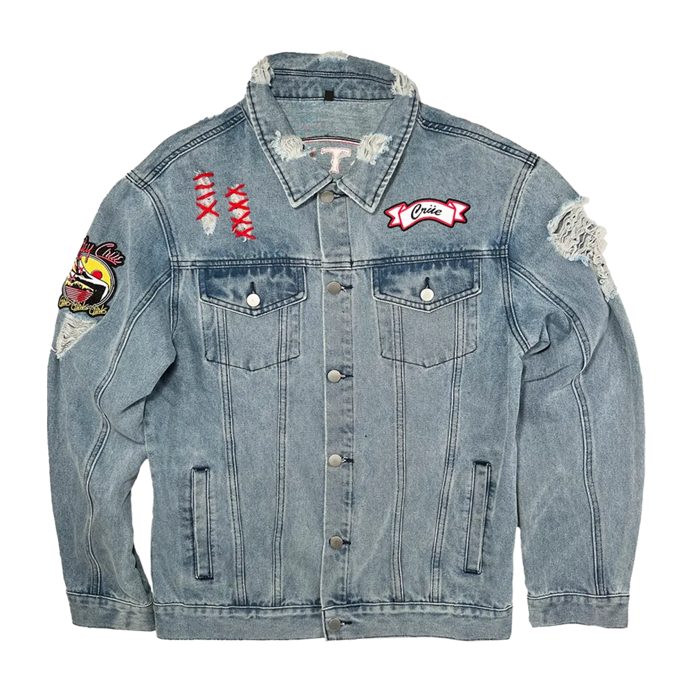 Bomber Girl Denim Jacket