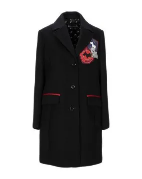 Boutique Moschino Women Coat Black 12 UK