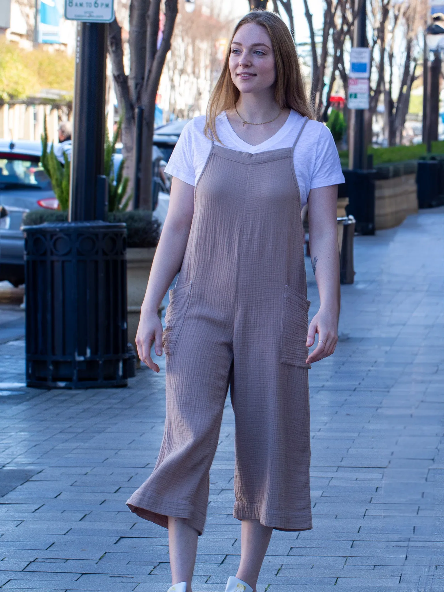 Breezy Gauze Jumpsuit