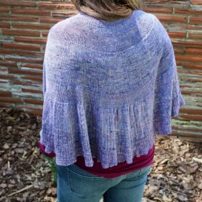 Calico Scallop Shawl Knitting Kit