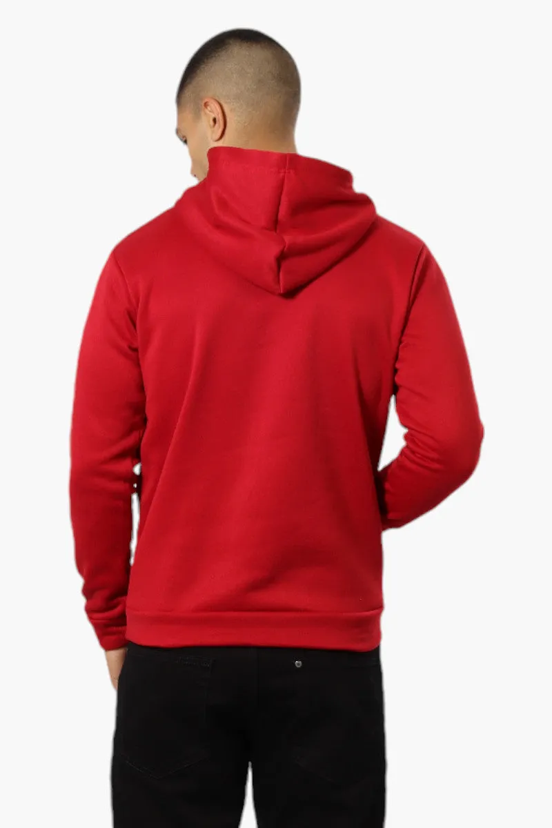 Canada Weather Gear Coast To Coast Print Hoodie - Red