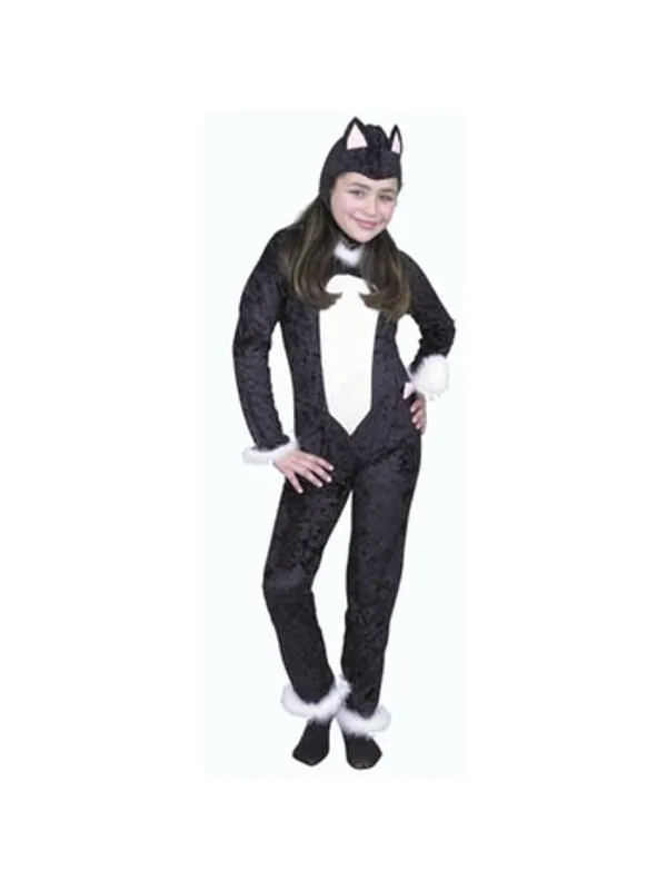 Child Cat Jumpsuit Costume