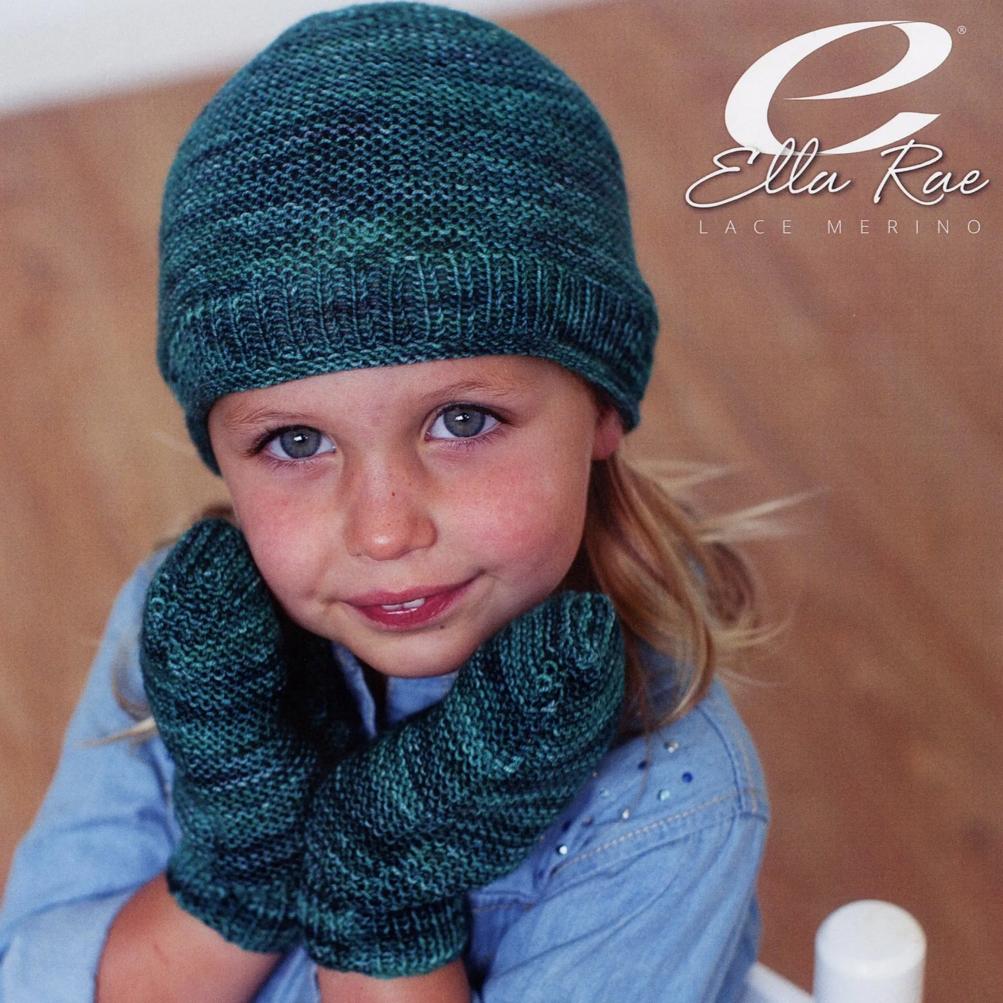 Child's Beanie and Mitts - Ella Rae Lace Merino Pattern