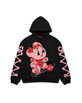 CL Teddy Bear Hoodie - Black