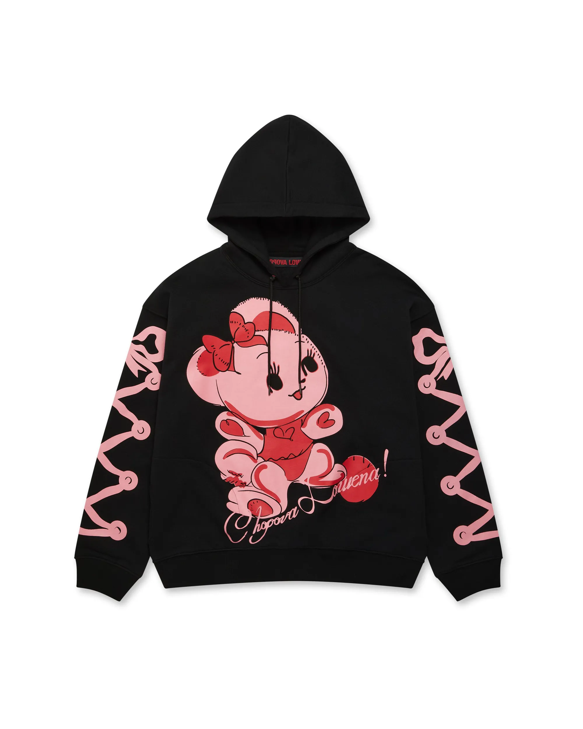 CL Teddy Bear Hoodie - Black