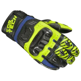 Cortech Revo Sport ST Men's Glove - Blue/Hi-Viz