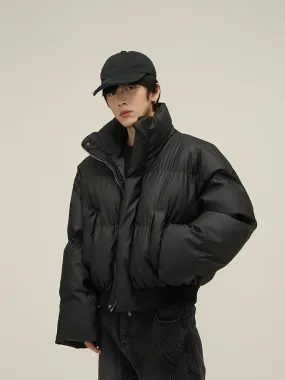 Cozy Luxe Oversized Short Puffer Jacket