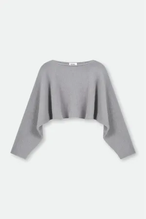 Cropped Pullover Karly (Grau)