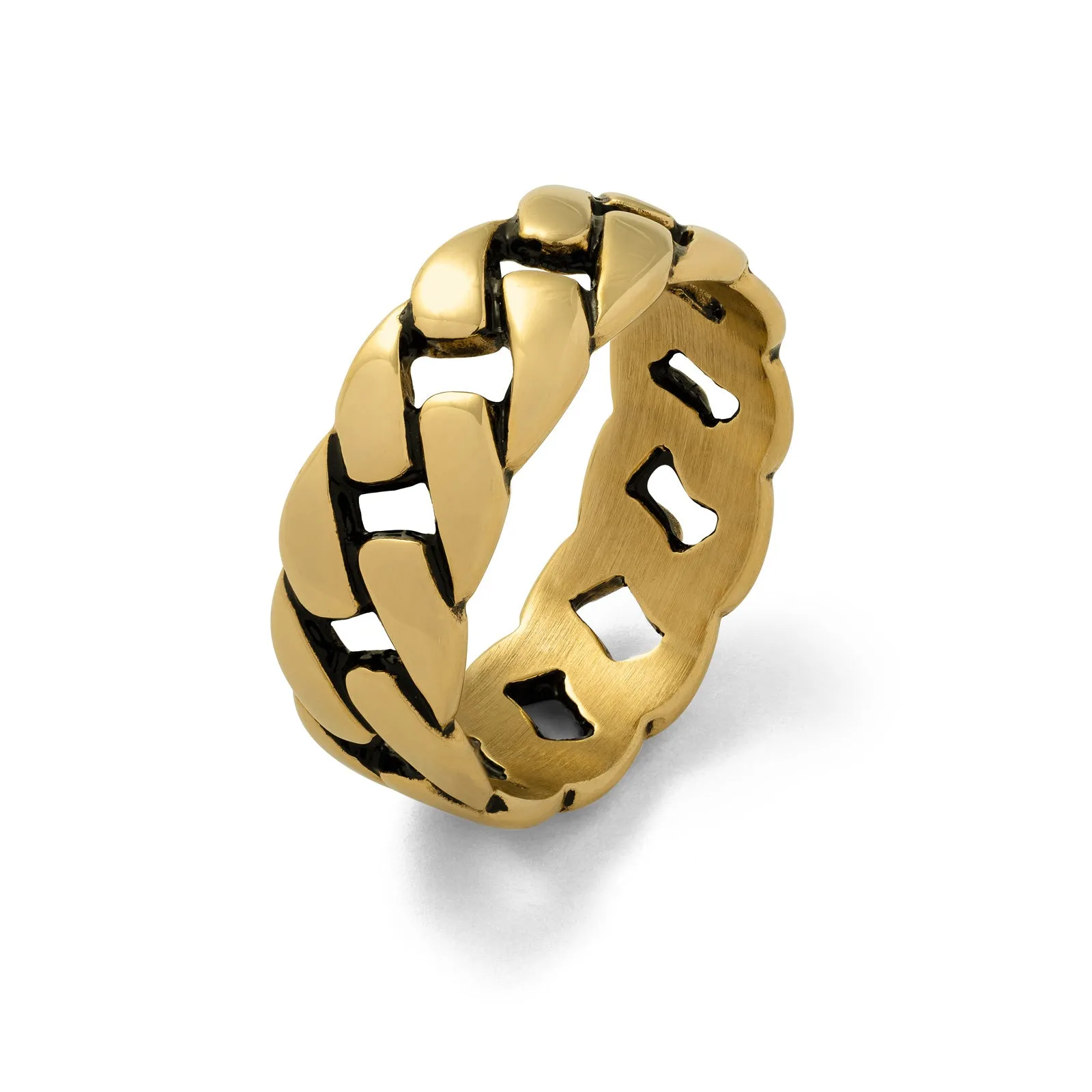 Cuban Link Ring (Gold)