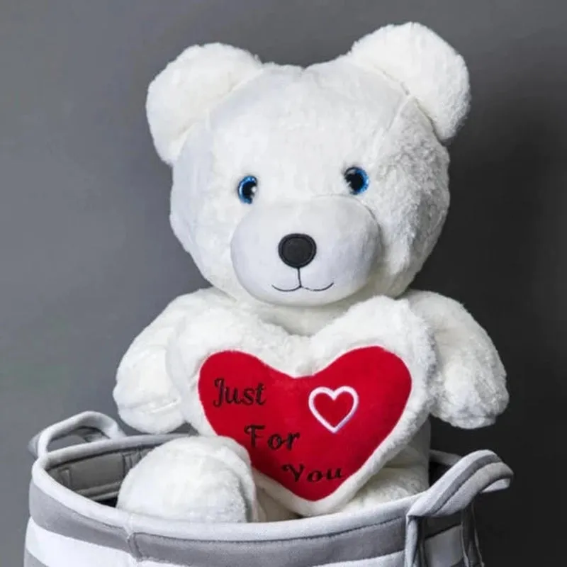 CUDDLES - The Cupid Teddy (White)