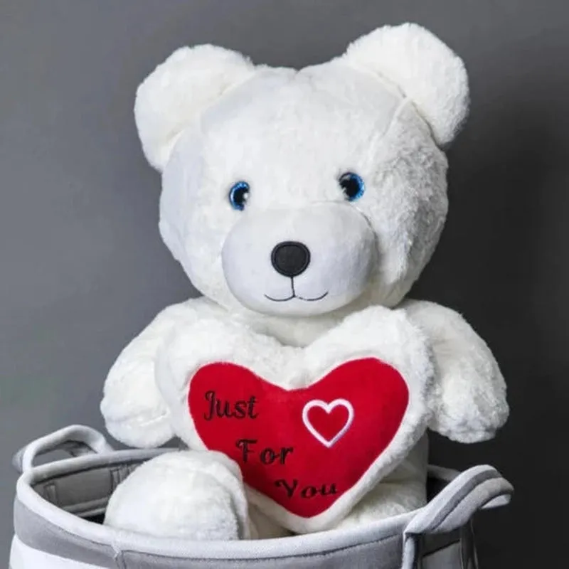 CUDDLES - The Cupid Teddy (White)