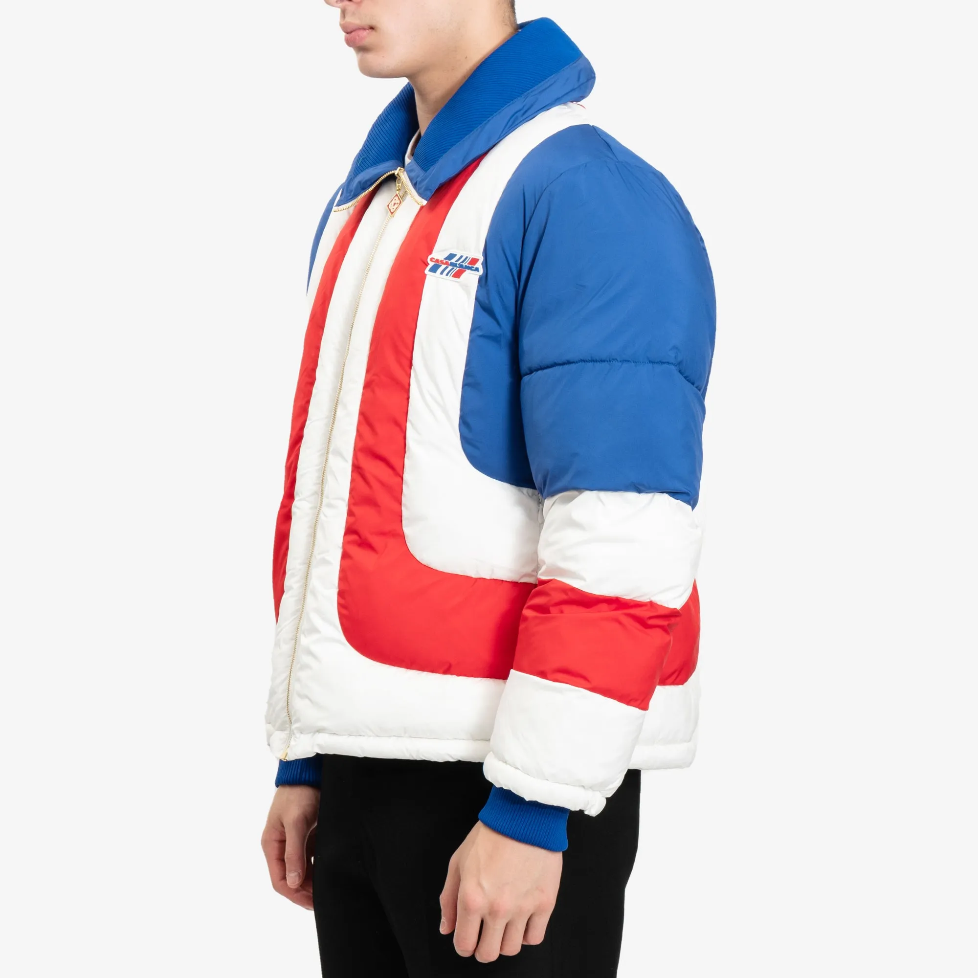 Curve Panel Puffer Jacket