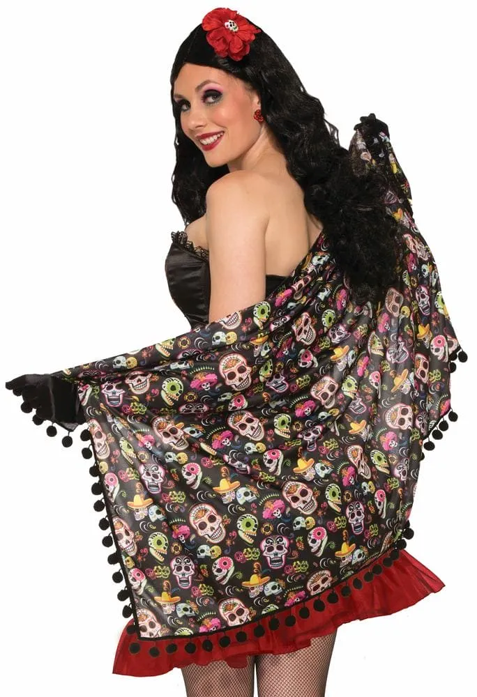 Day of the Dead Shawl