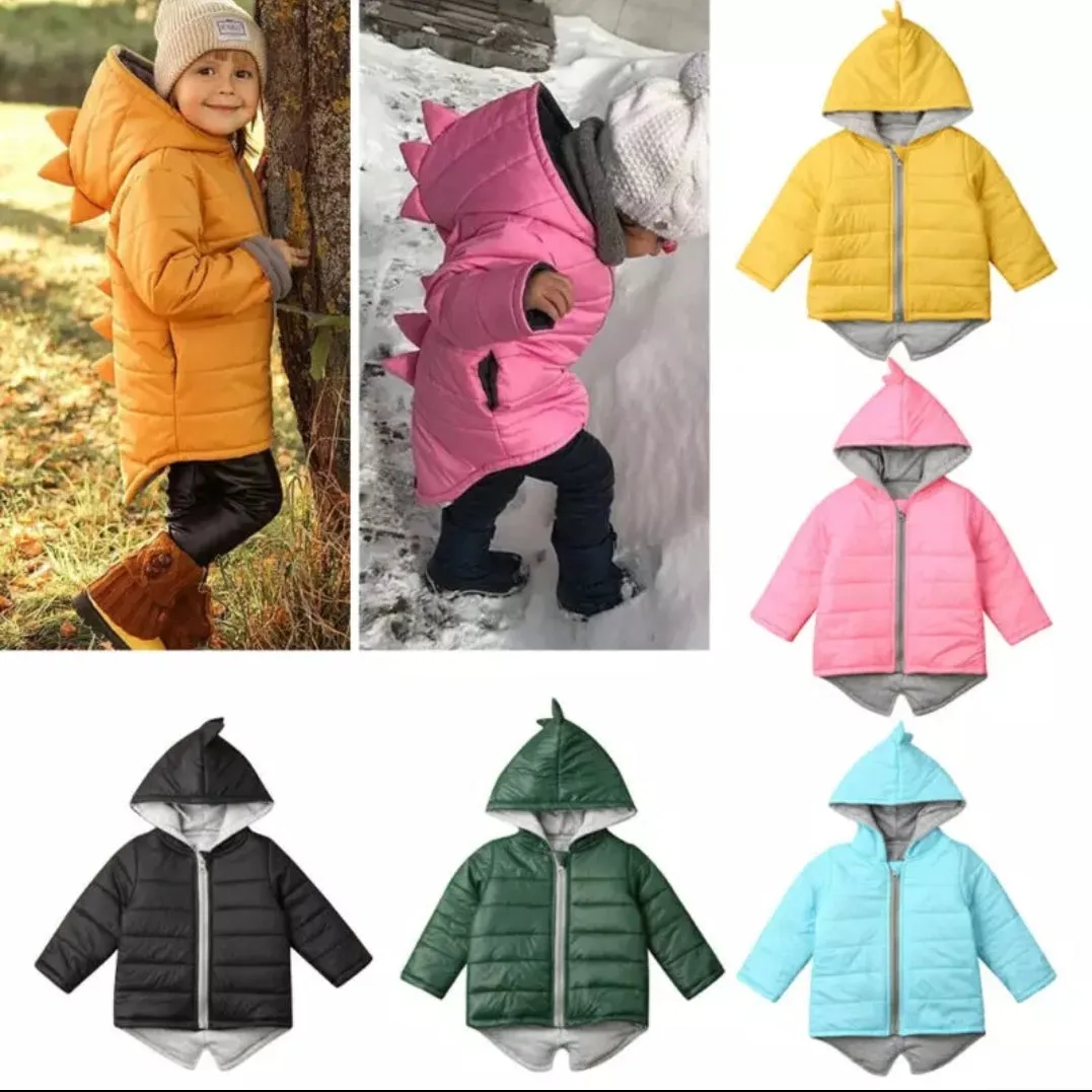 Dino Puffer Jacket Black #1000321