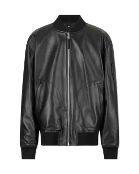 Easton-R Reversible Leather Bomber Jacket