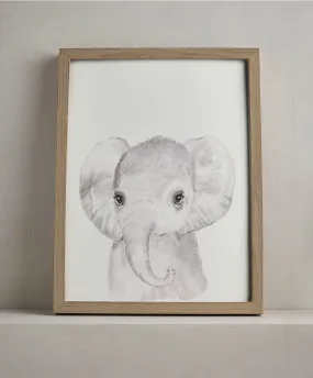 Elephant Wall Art - Welcome to the World