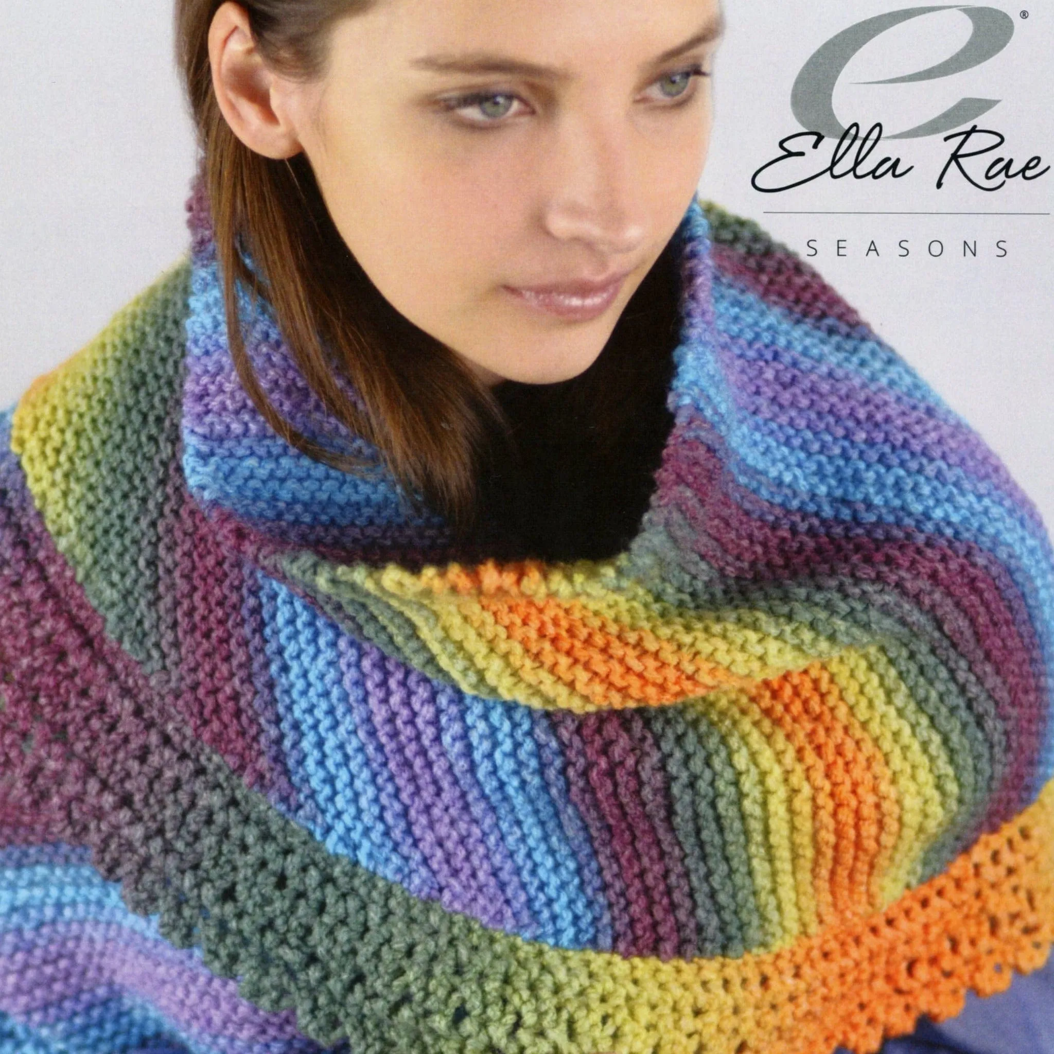 Ella Rae Seasons Amigo Shawl