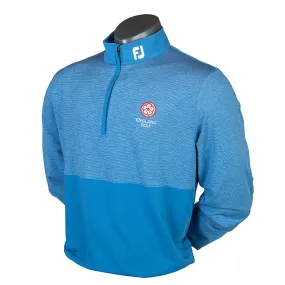 England Golf FJ Space Dye Blocked Chill-Out Pullover