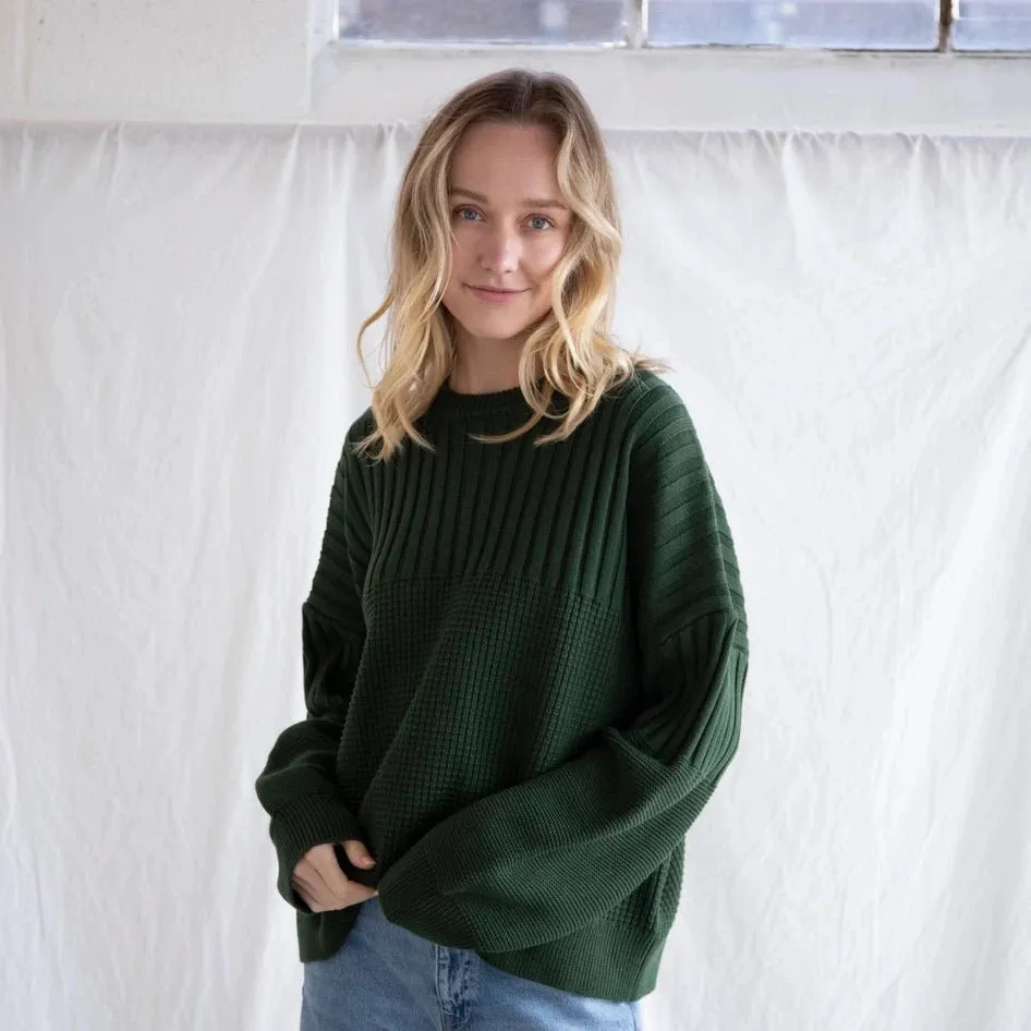 Fern Green Pullover Sweater