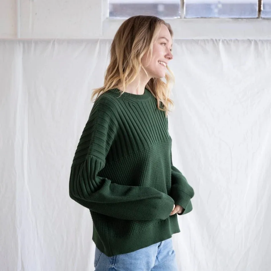 Fern Green Pullover Sweater