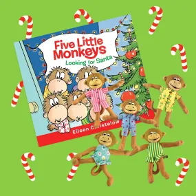 Five Little Monkeys Christmas Gift Set