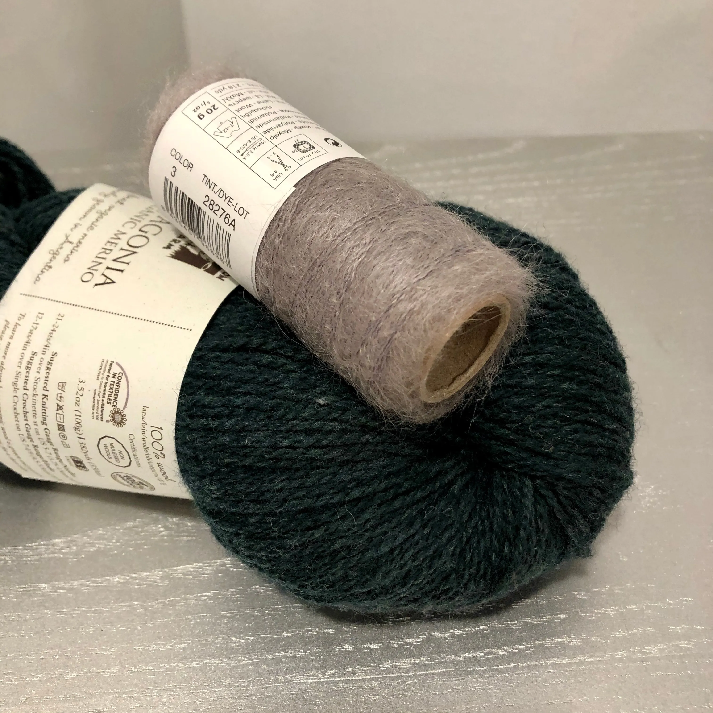 Fleur Shawl Kit with Juniper Moon Farms Patagonia