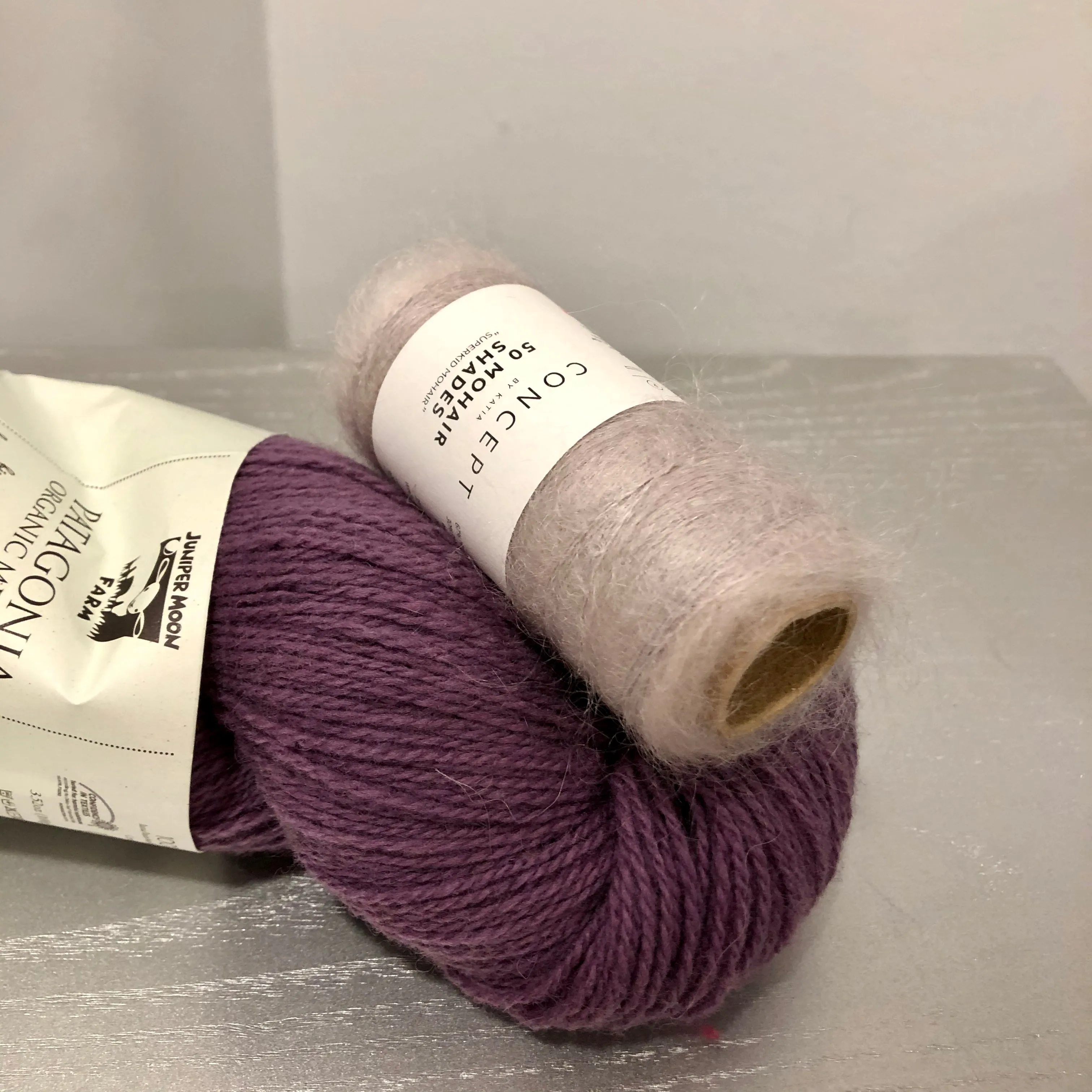 Fleur Shawl Kit with Juniper Moon Farms Patagonia