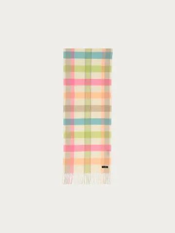 Fraas 625360 Marshmallow Squares Cashmink Scarf