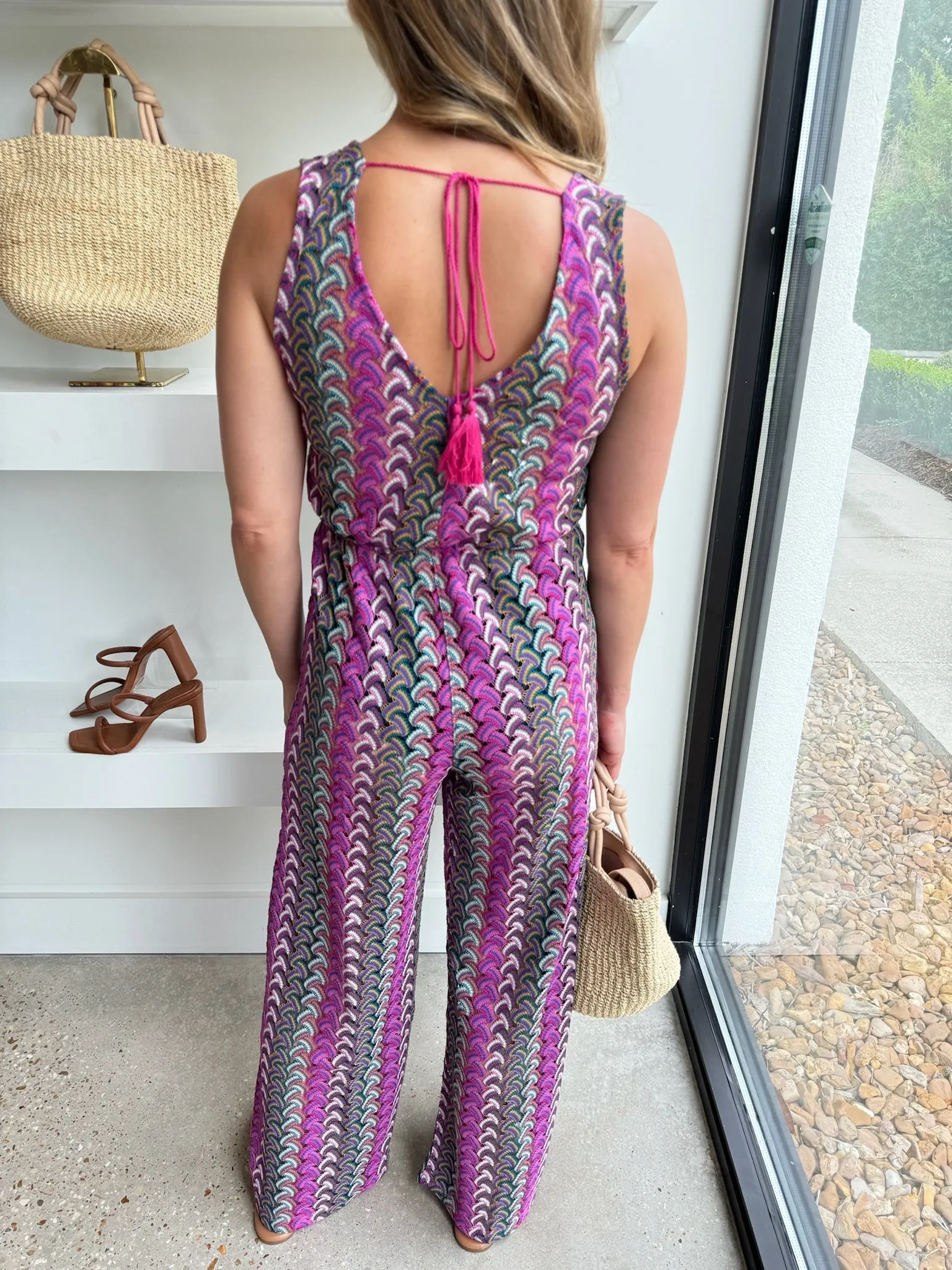 Fuchsia Bronte Jumpsuit