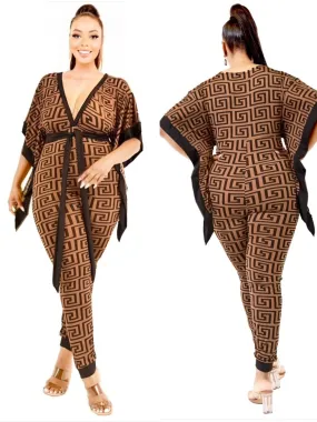 Gia Brown Jumpsuit