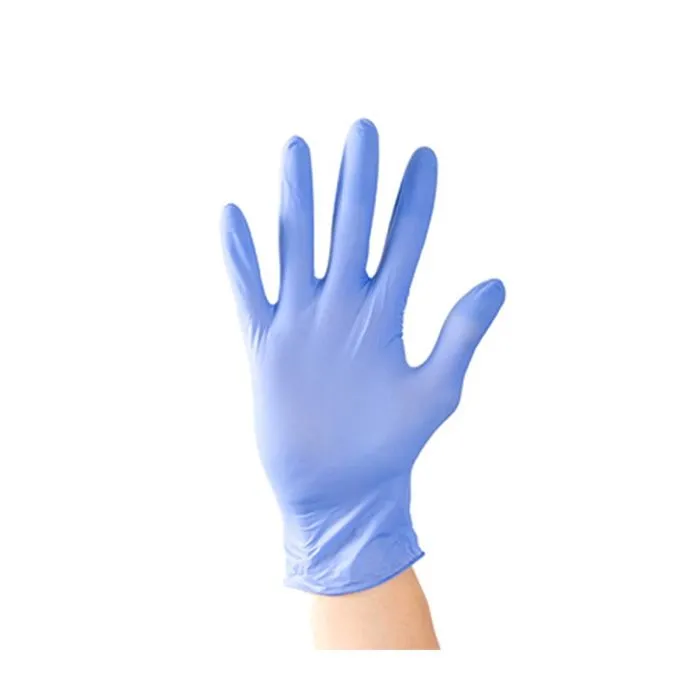 Gloves Nitrile Examination Powder Free Blue 200pk | Maxter Blue Nitrile Powder Free Gloves - M (200)