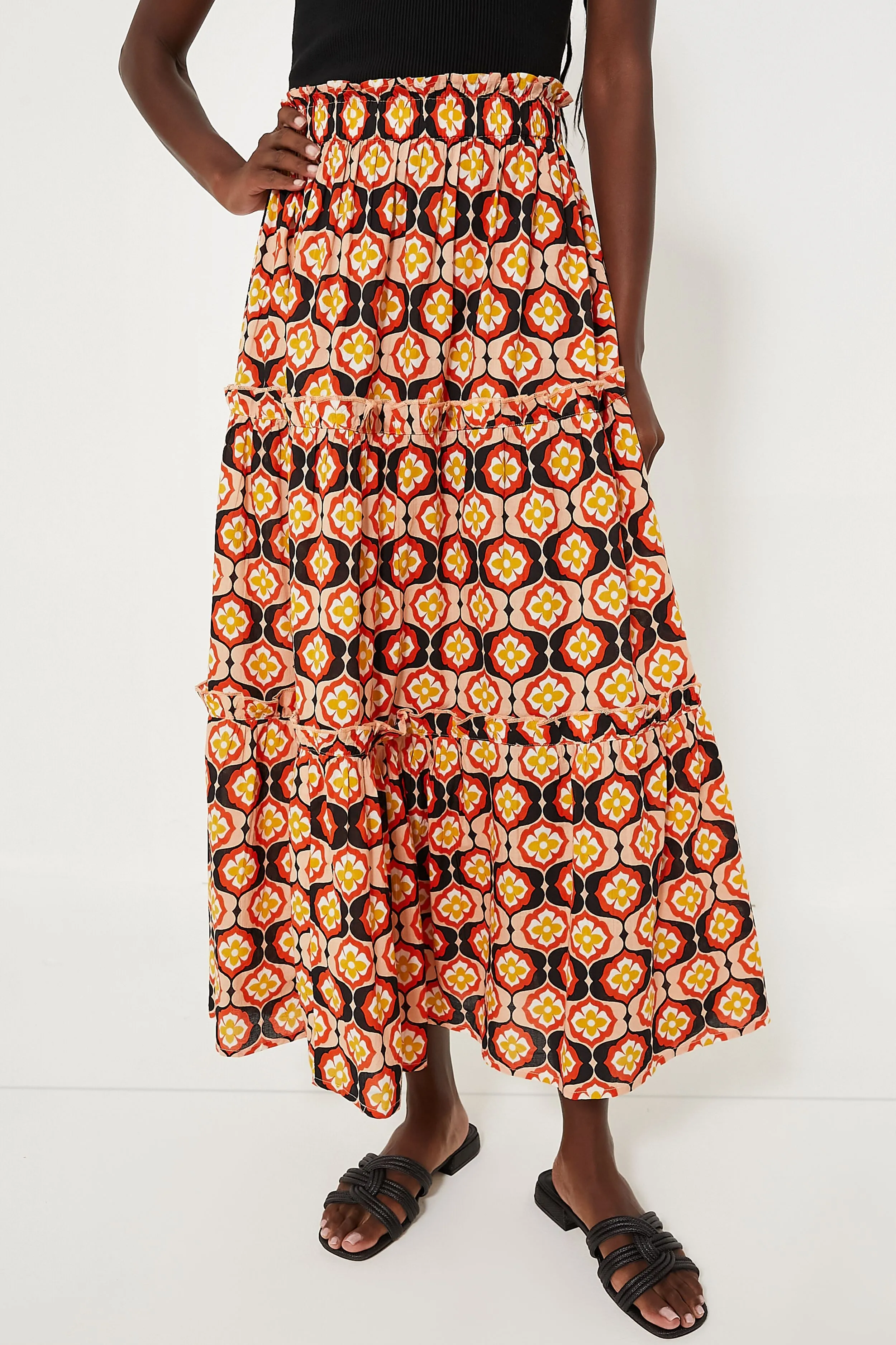 Honeycomb Bloom Prado Skirt