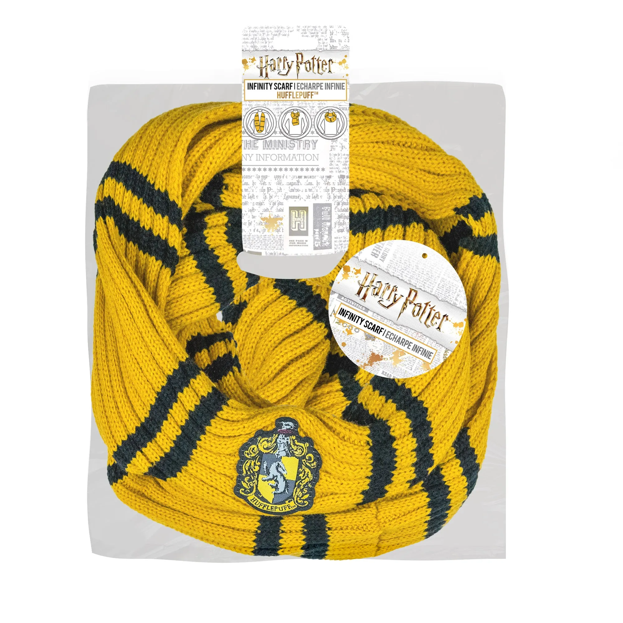 Hufflepuff Infinity Scarf